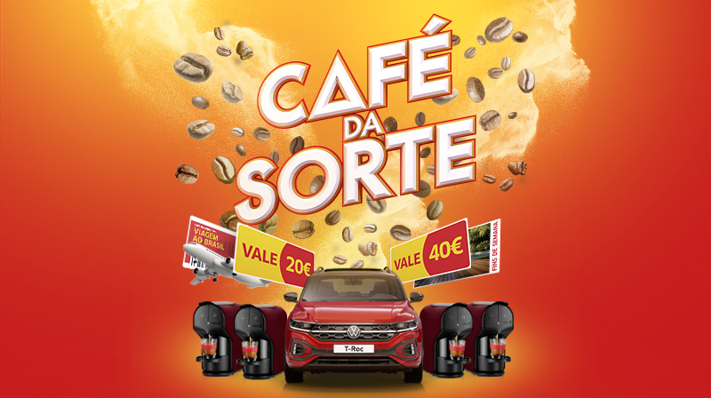 Café da Sorte vai oferecer mais de 6000 prémios até dia 28 de julho